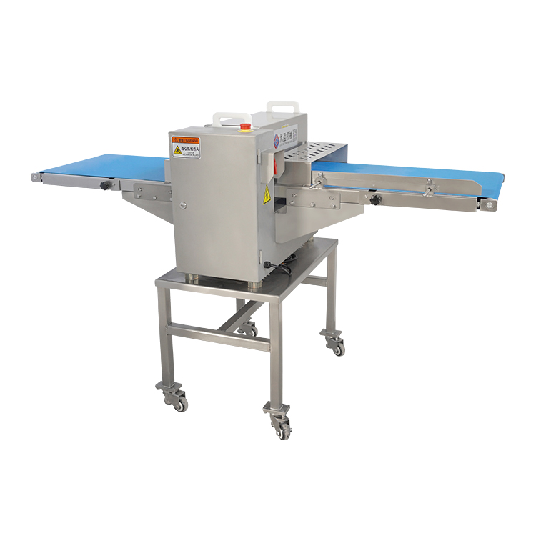 鲜肉切条机在切块调速度怎么调快慢？